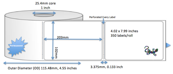 Thermal Eco 102 x 203mm